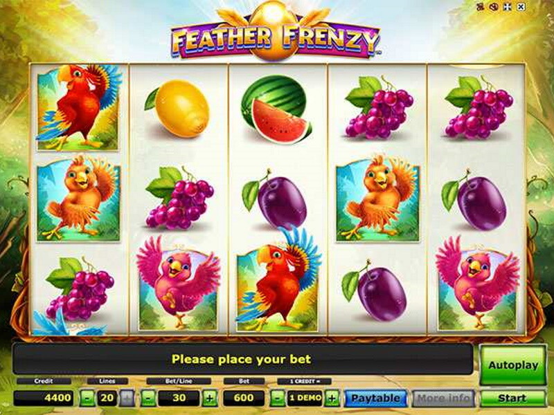 Игровой автомат Feather Frenzy